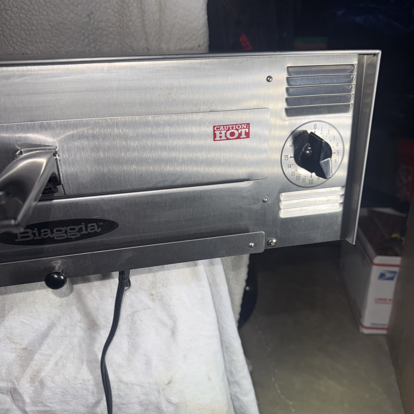 Commercial Countertop Pizza Oven | Stainless Steel Electric Pizza/Snack
