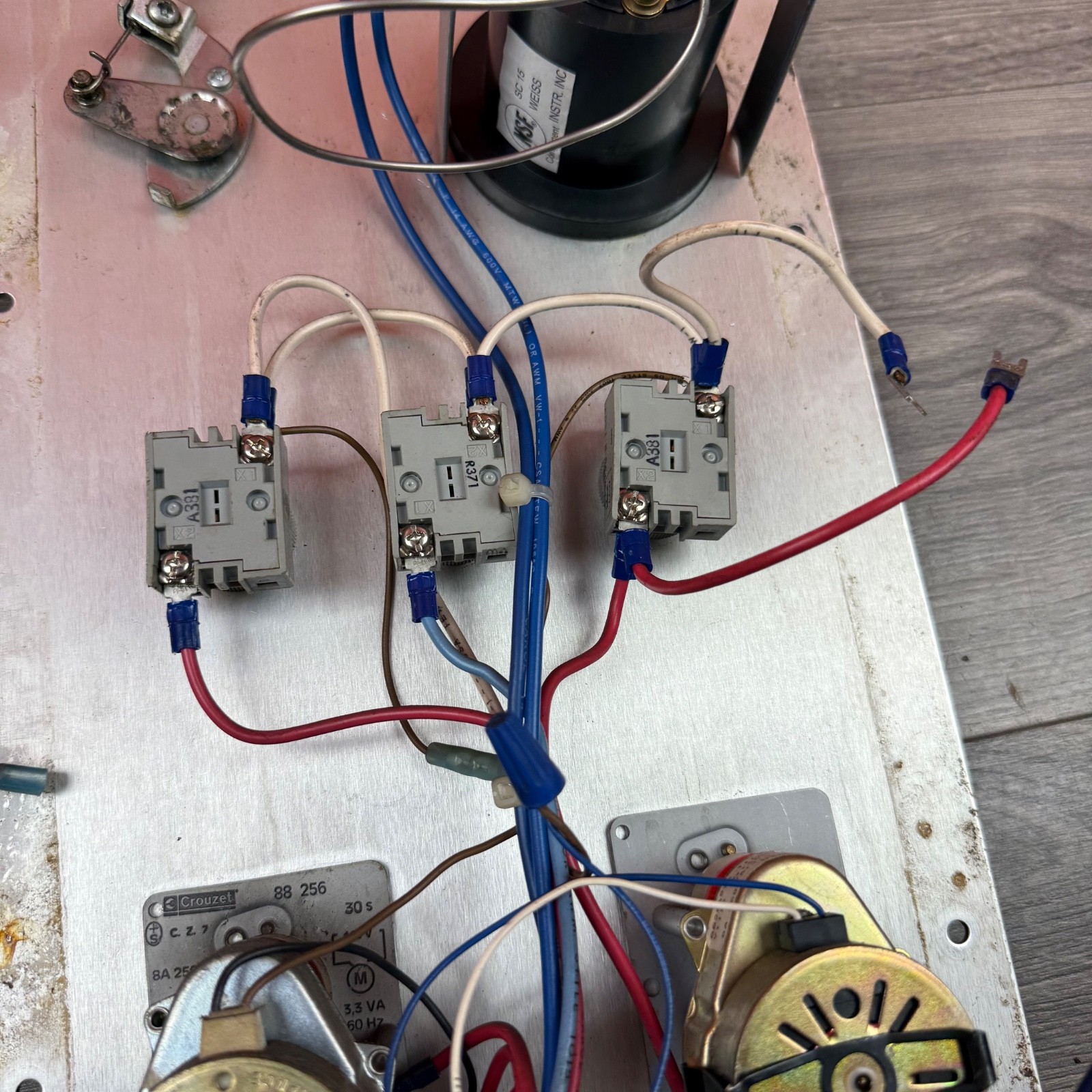 Bakers Aid Rotator Control Panel – Power Switch | Thermometer Temp