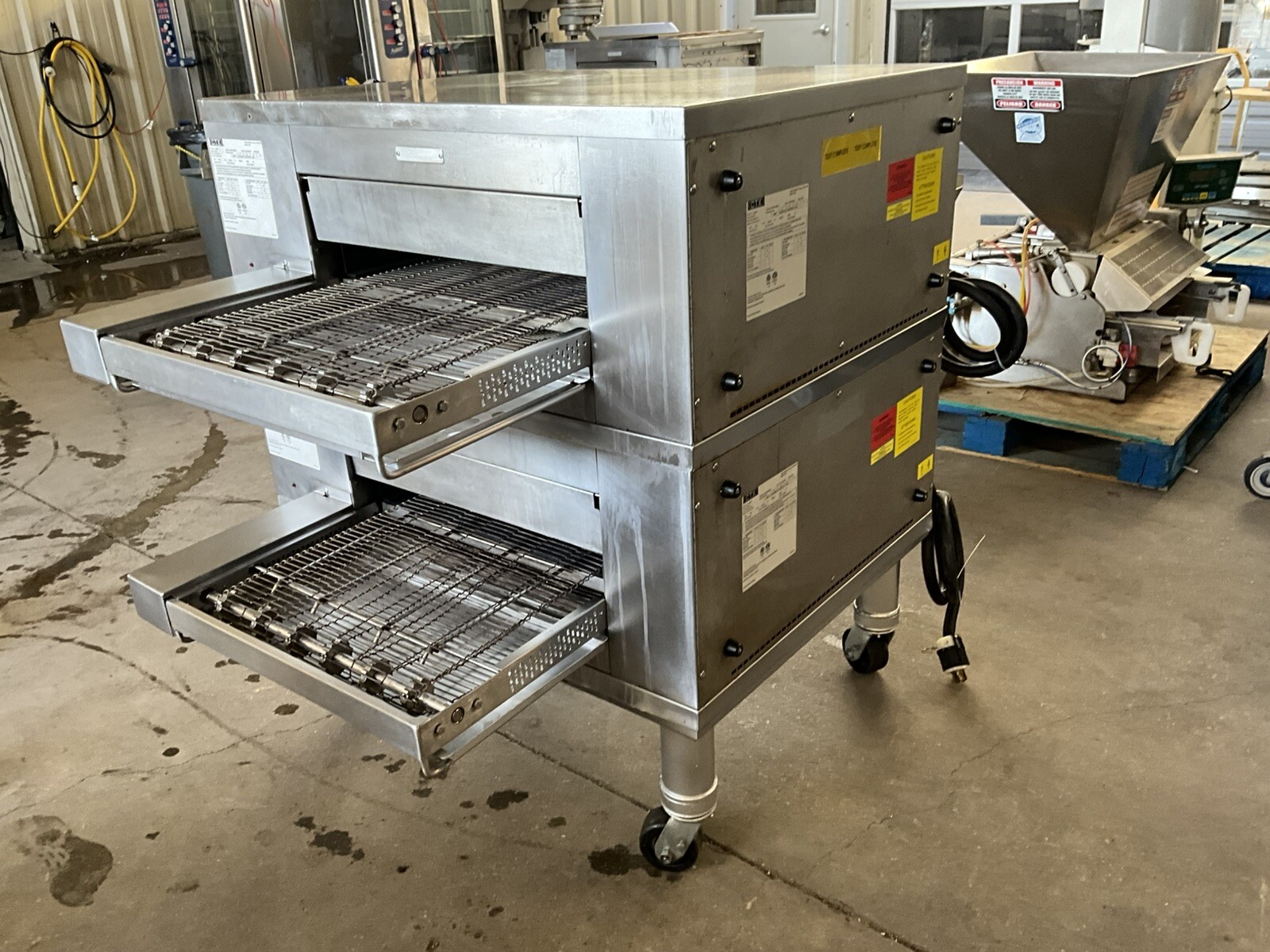 2023 CTX Middleby Marshall DZ33T Infrared Radiant conveyor pizza double oven F