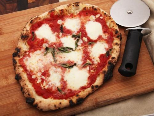 New Outdoor BLACK Stainless Steel Wood Fired Artisan Pizza Oven BBQ Grill +Cover