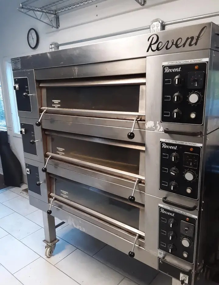 Revent Triple Artisan Deck Oven ( Warranty) 220v 3phase