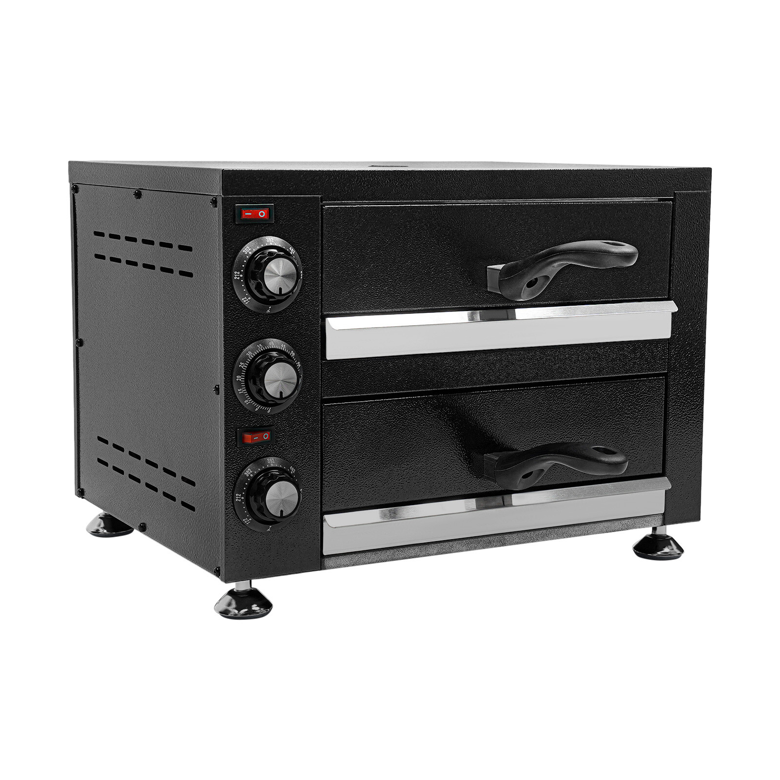 Commercial Electric Double Layer Countertop Pizza Oven Indoor Oven Pizza Cooker