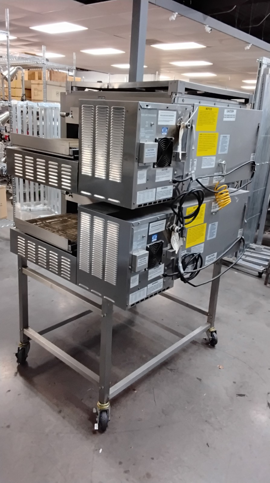 Lincoln Impinger 1116 Gas Double Deck Conveyor Oven