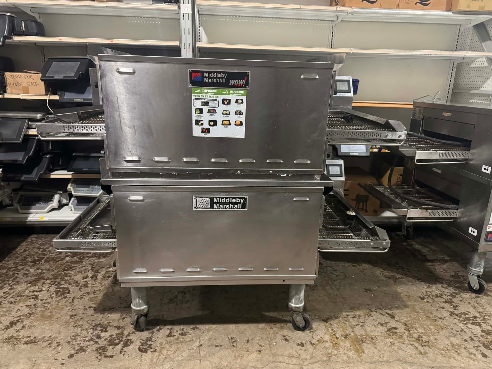 Middleby Marshall Conveyor Pizza Ovens