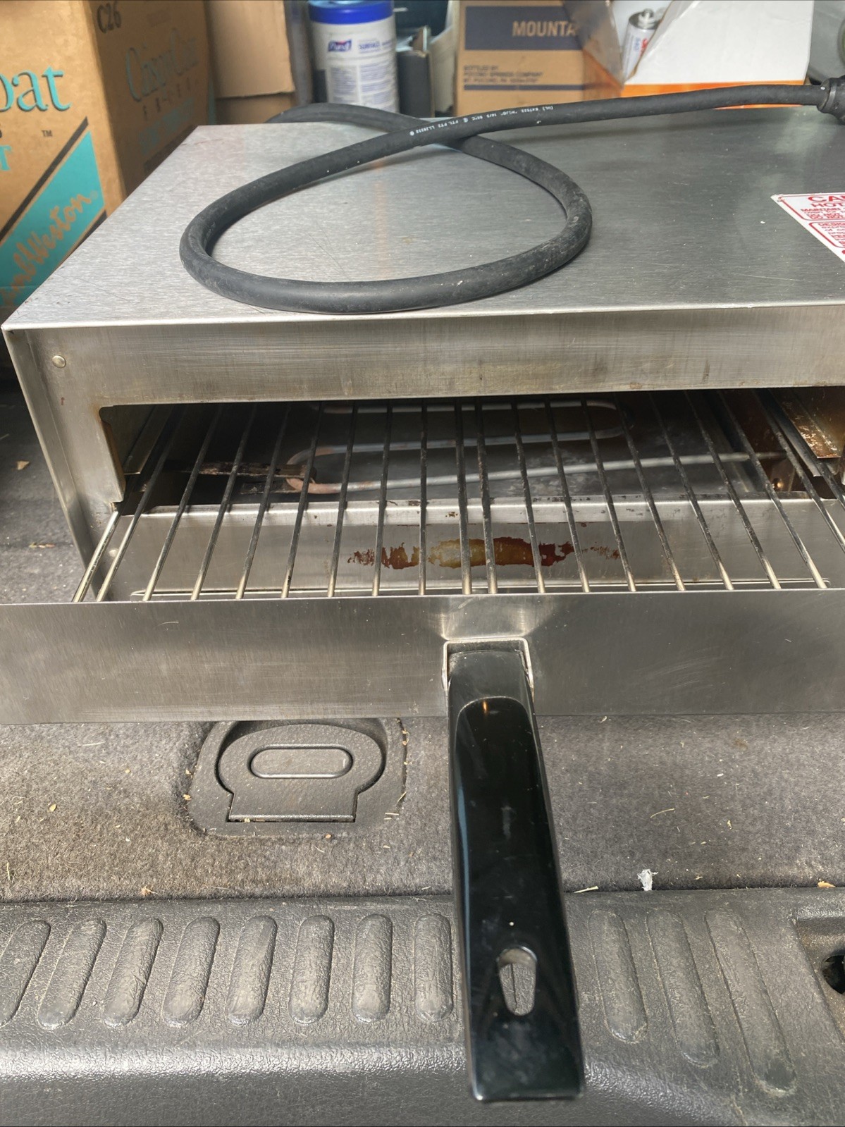 Wisco Industries Pizza Pal Electric Oven Model 412-5NCT TESTED!