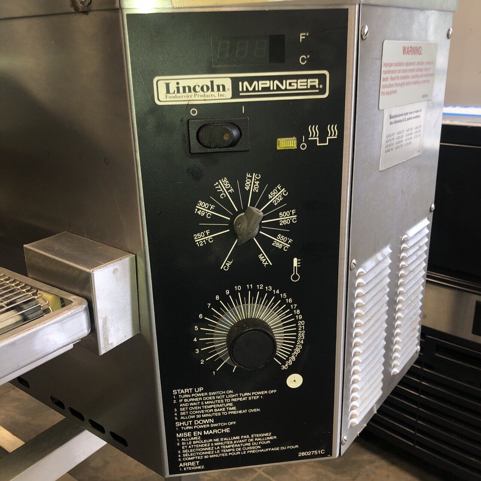 LINCOLN IMPINGER 1116 Pizza Oven Single Deck 56” Conveyor Commercial Natural Gas
