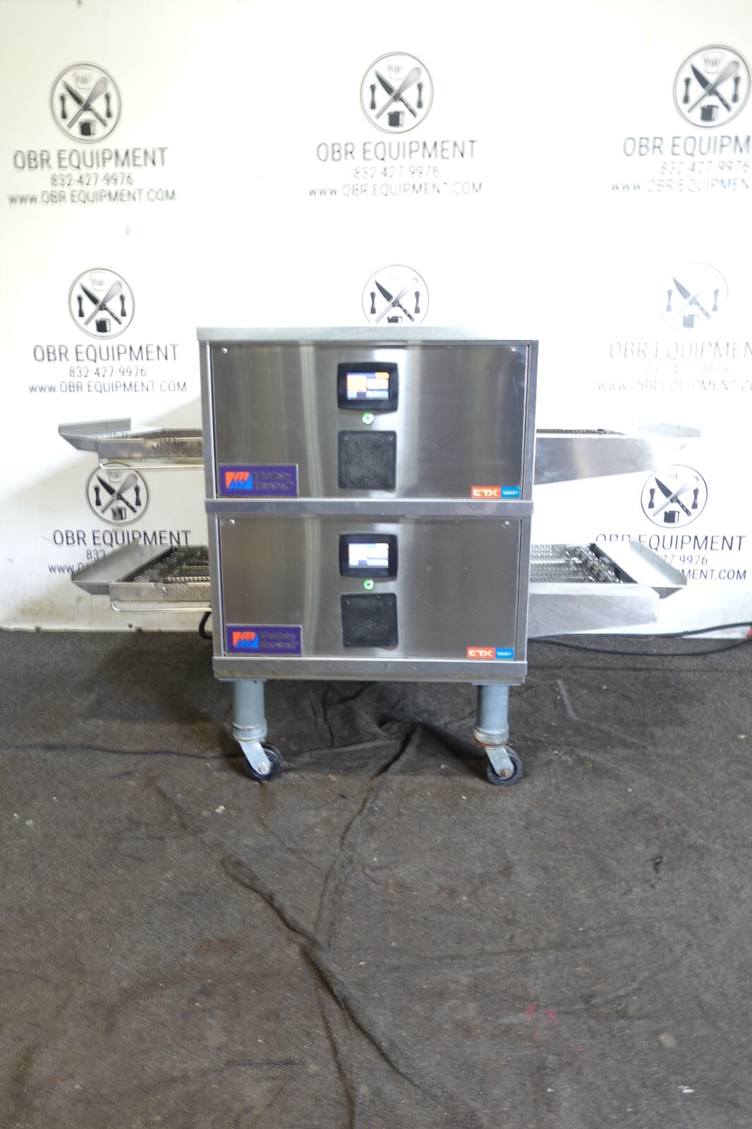 2023 MIDDLEBY MARSHALL CTX ELECTRIC DOUBLE STACK PIZZA CONVEYOR OVEN MODEL DZ33T