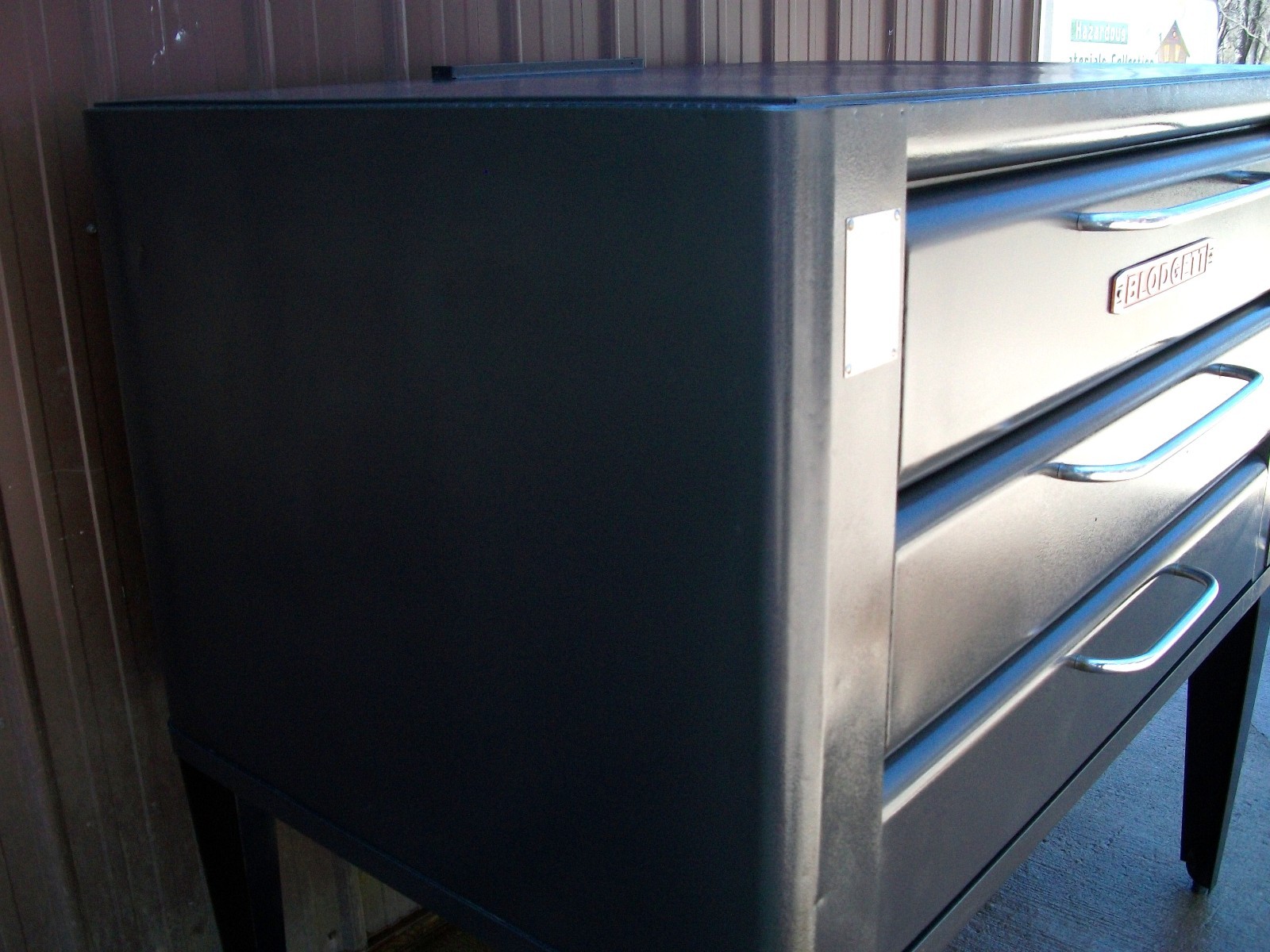 BLODGETT COMMERCIAL PIZZA OVEN 981 NATURAL DECK GAS DOUBLE NEW STONES BAKE