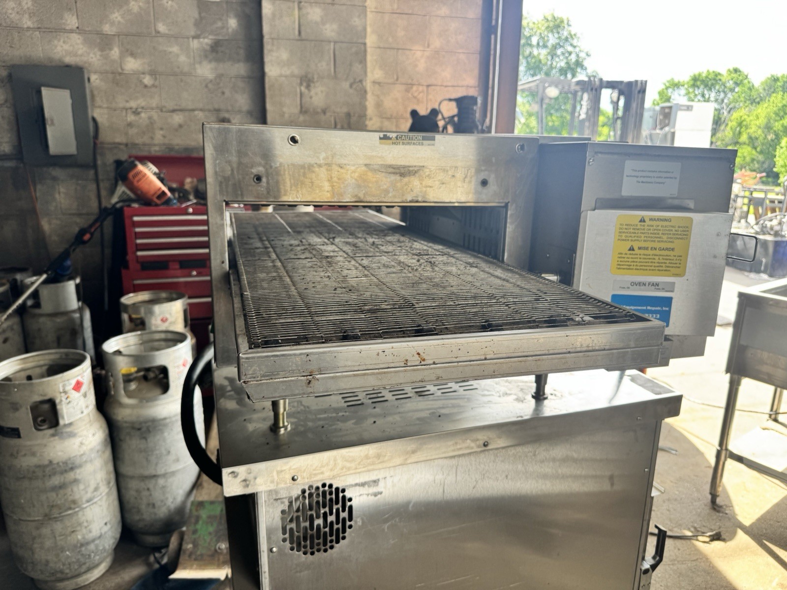 Lincoln Impinger 2501 CTI Countertop Conveyor Pizza Oven 208v 1ph