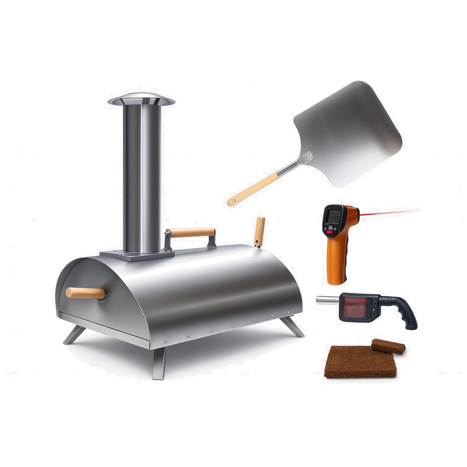 Outdoor Pizza Oven with Accessories