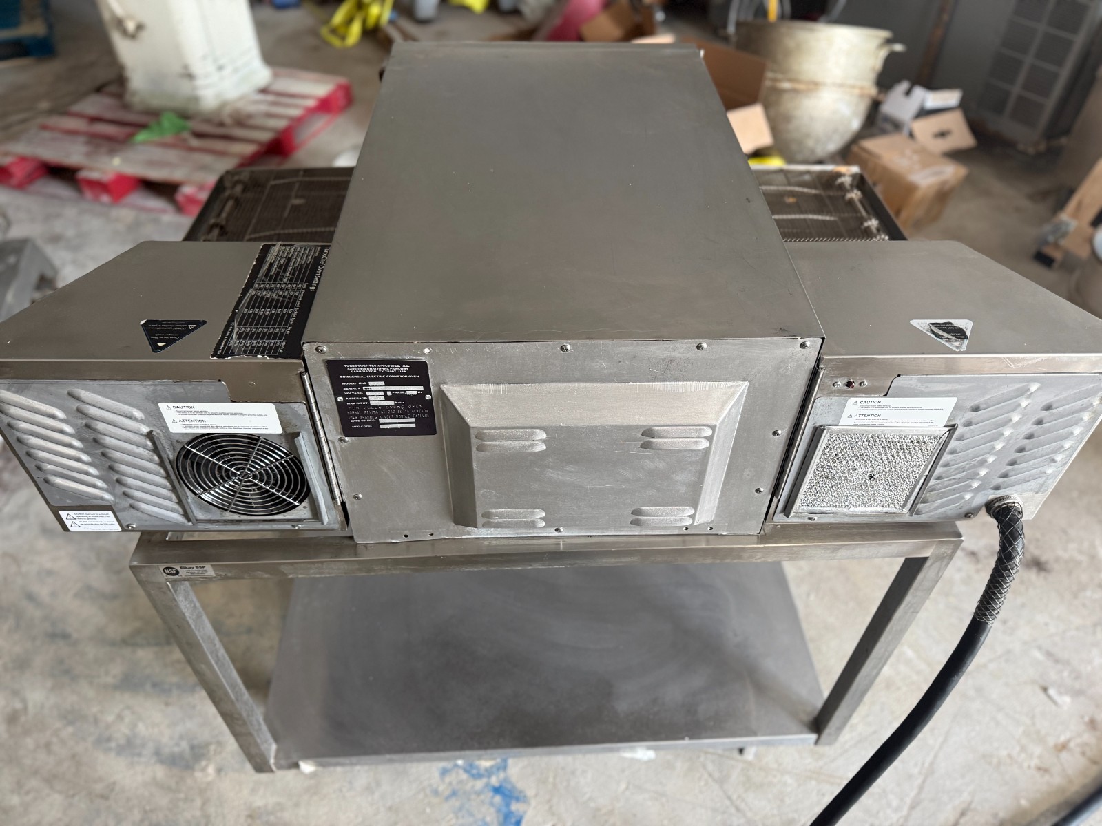 TurboChef HHC2020 48″ Electric Countertop Conveyor Oven, Split 10″ Belts,3 Phase