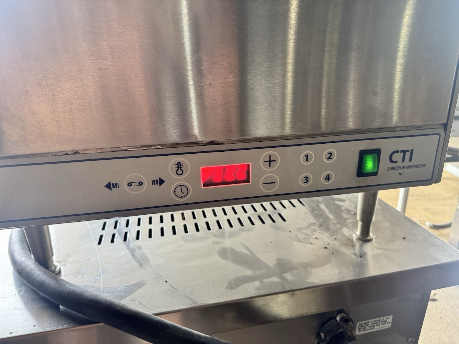 Lincoln Impinger 2501 CTI Countertop Conveyor Pizza Oven 208v 1ph