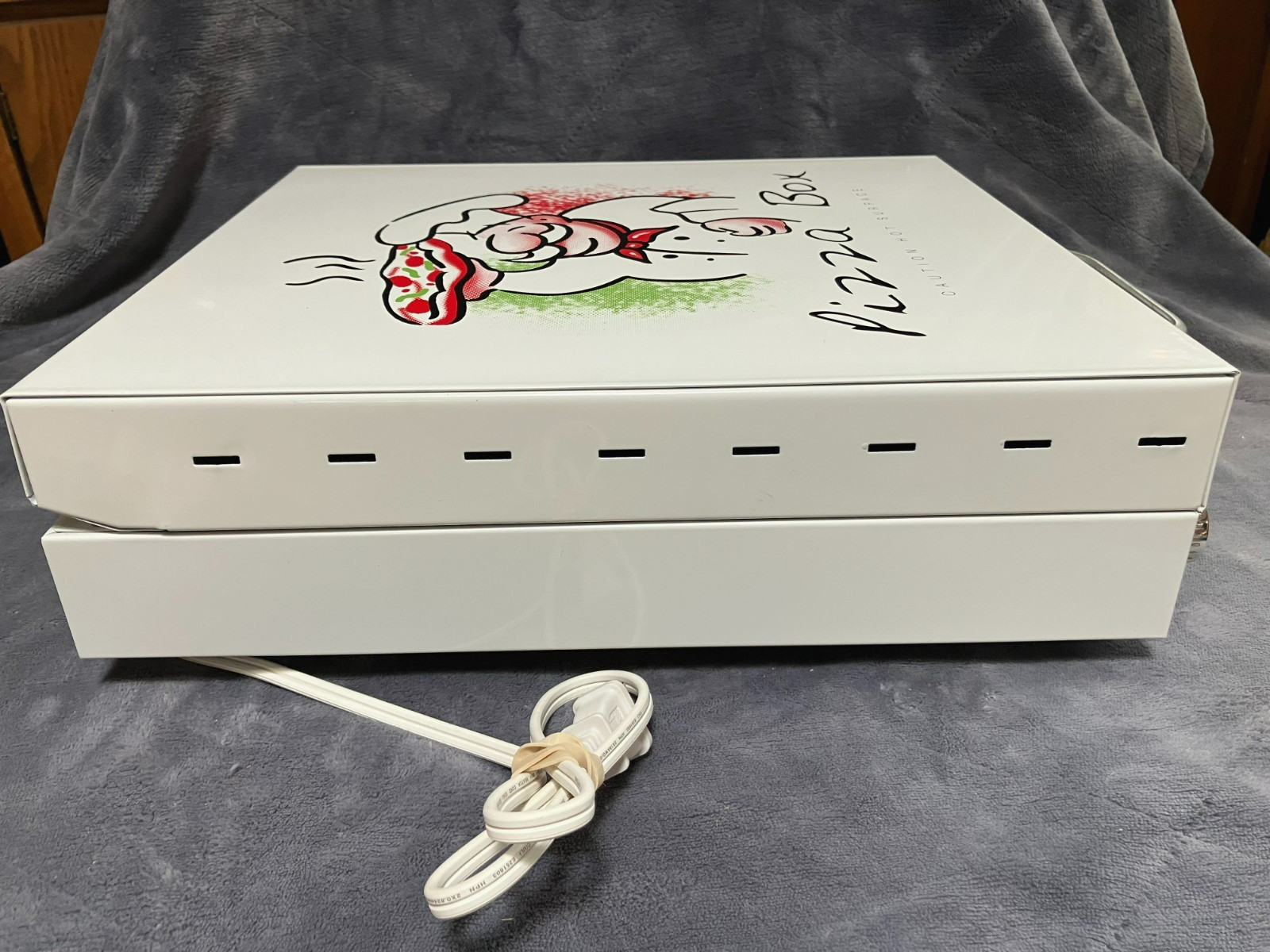 Cuizen Pizza Box Countertop Pizza Oven with 12″ PIZ-4012 + Manual & Recepies