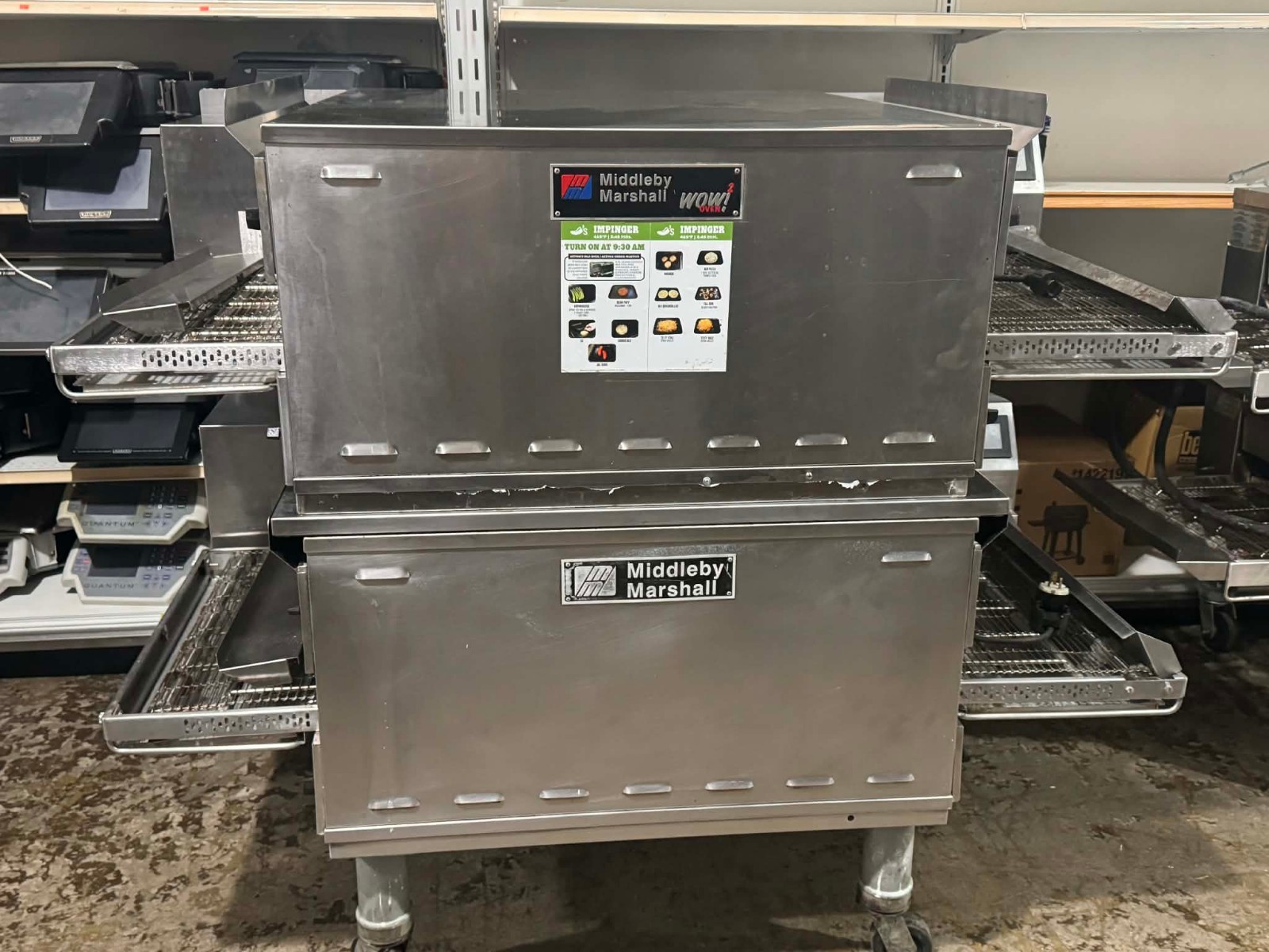 Middleby Marshall Conveyor Pizza Ovens