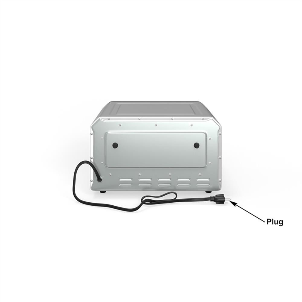 Equator 0.5 Cu.Ft. Indoor/Outdoor Pizza Oven Cooks 12-Inch Pizzas