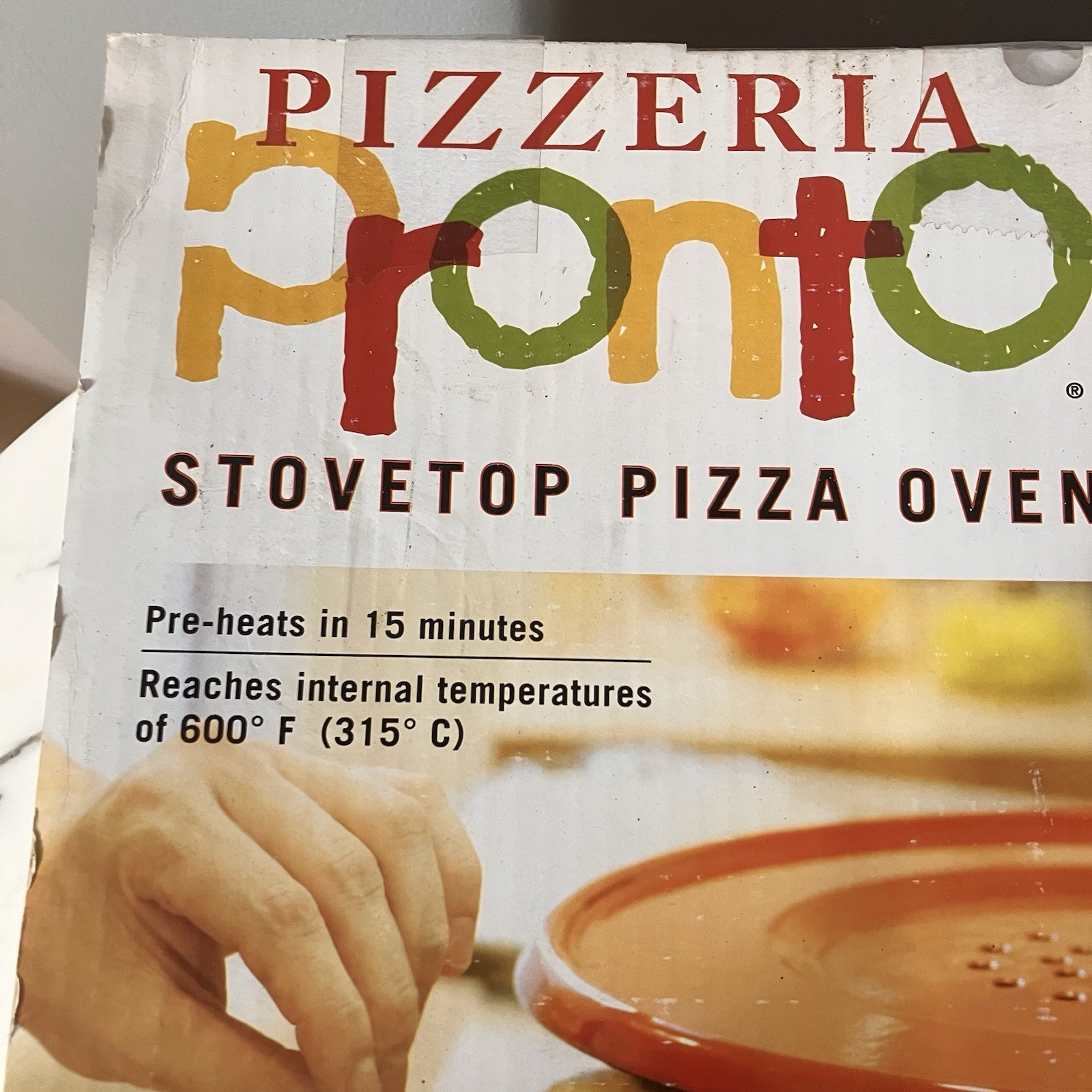 Pizzeria Pronto Stovetop Pizza Oven by Pizzacraft – Indoor Gas Range Pizza Maker