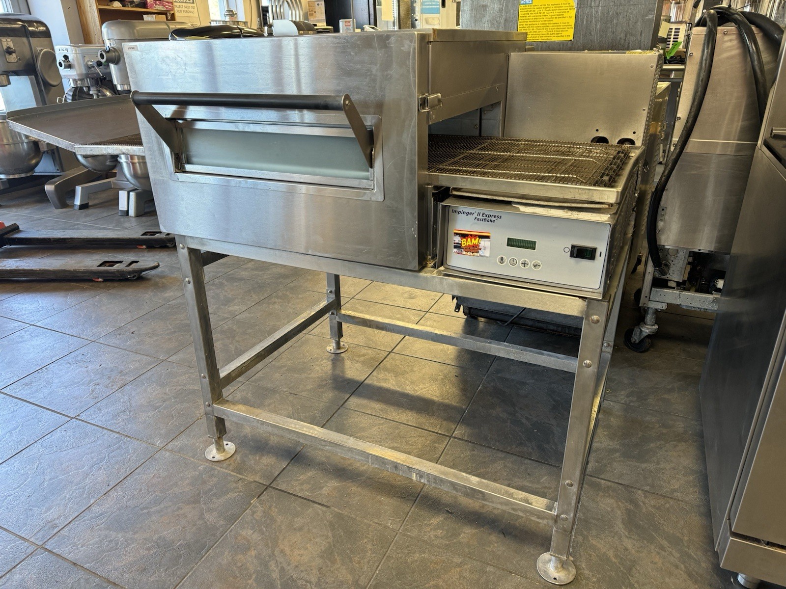 Lincoln Impinger 1116 Pizza Oven Single Deck 18”x 56” Conveyor -Natural Gas