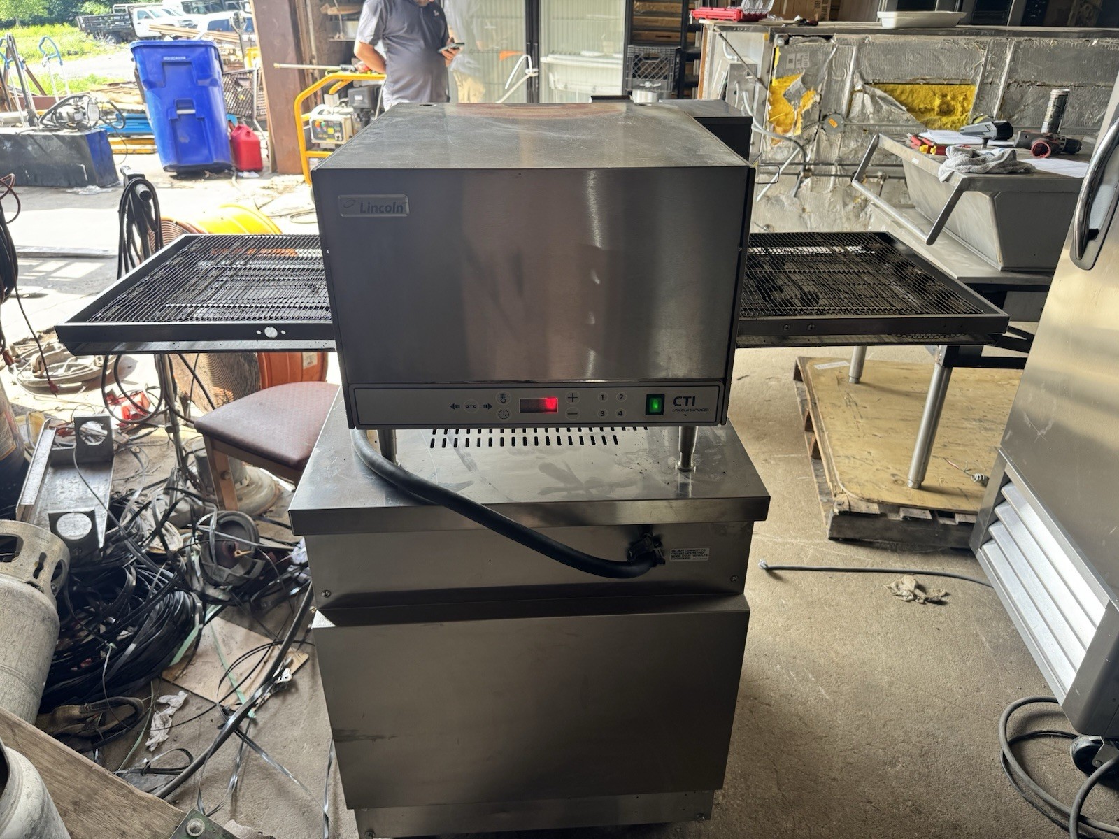 Lincoln Impinger 2501 CTI Countertop Conveyor Pizza Oven 208v 1ph