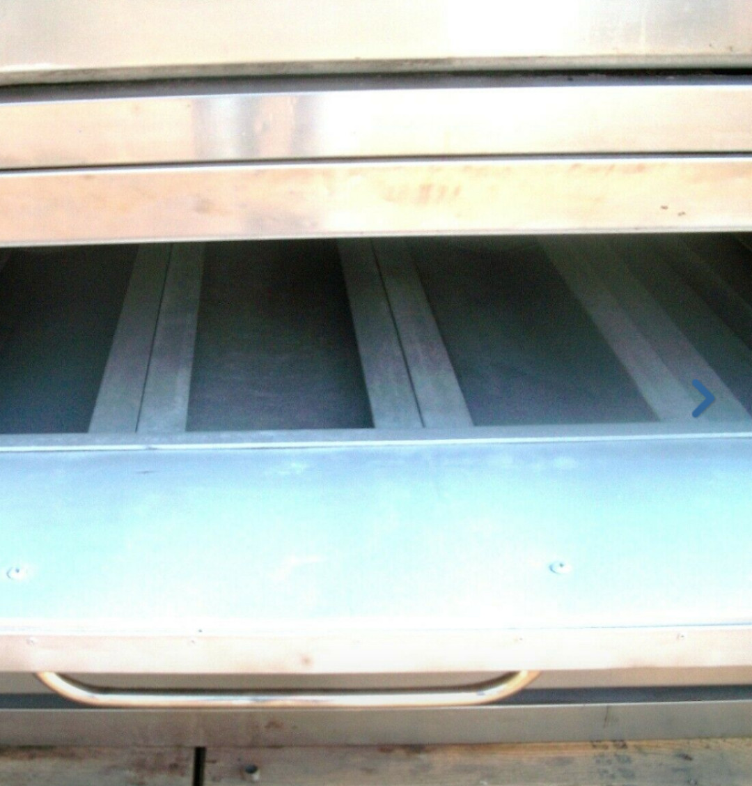 BAKERS PRIDE Y600 NATURAL DECK GAS DOUBLE PIZZA OVEN NEW STONES