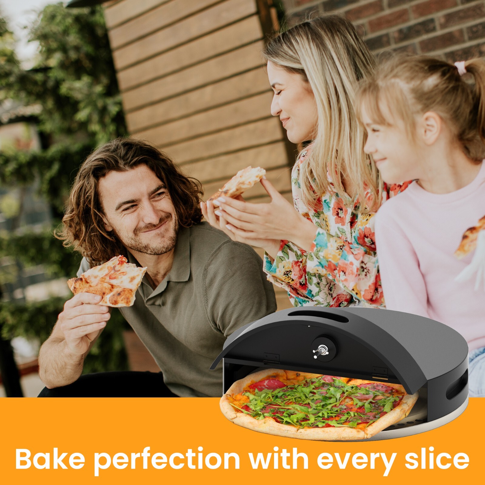 15“ Grill Top Pizza Oven With Door & Window