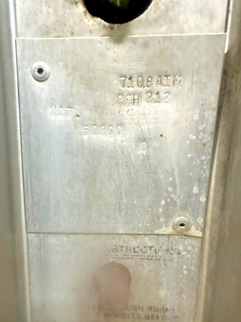 “VULCAN”H.D COMMERCIAL NATURAL GAS SINGLE DECK PIZZA OVEN