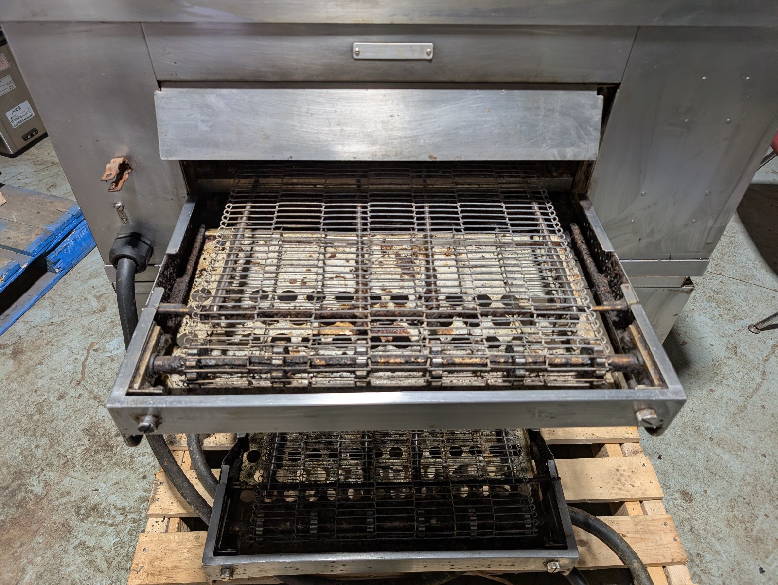 2018 Middleby Marshall CTX DZ33I WOW 2 Double Stack Electric Conveyor Oven 208V