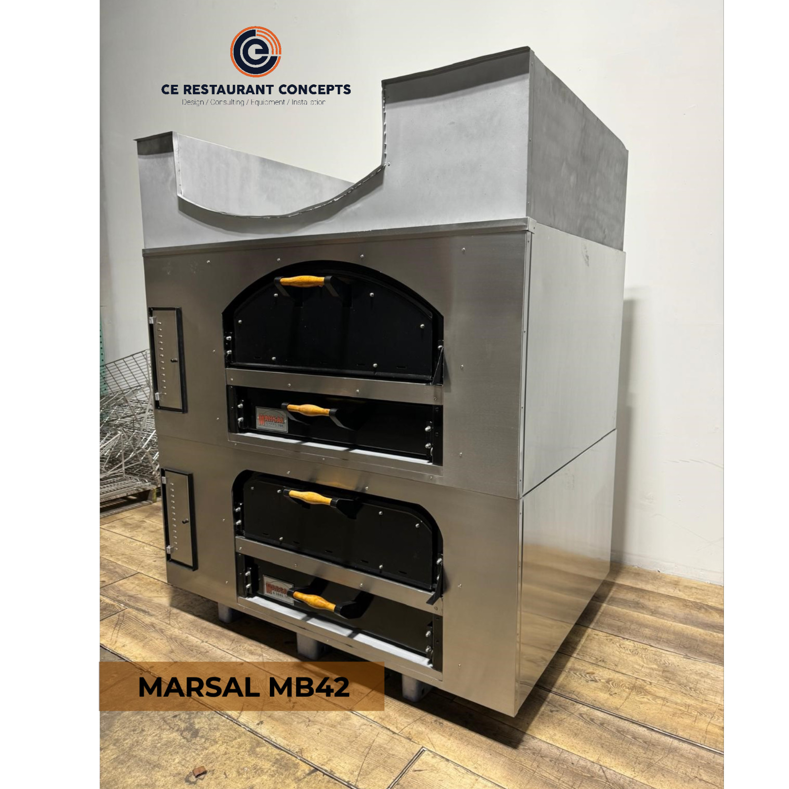 Marsal MB42 Double Deck Pizza Oven