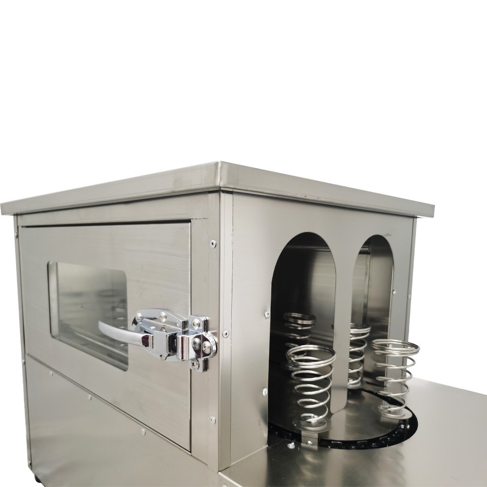Commercial Electric Rotational Pizza Oven, 12 Stainless Steel Cone Bases, Adjus