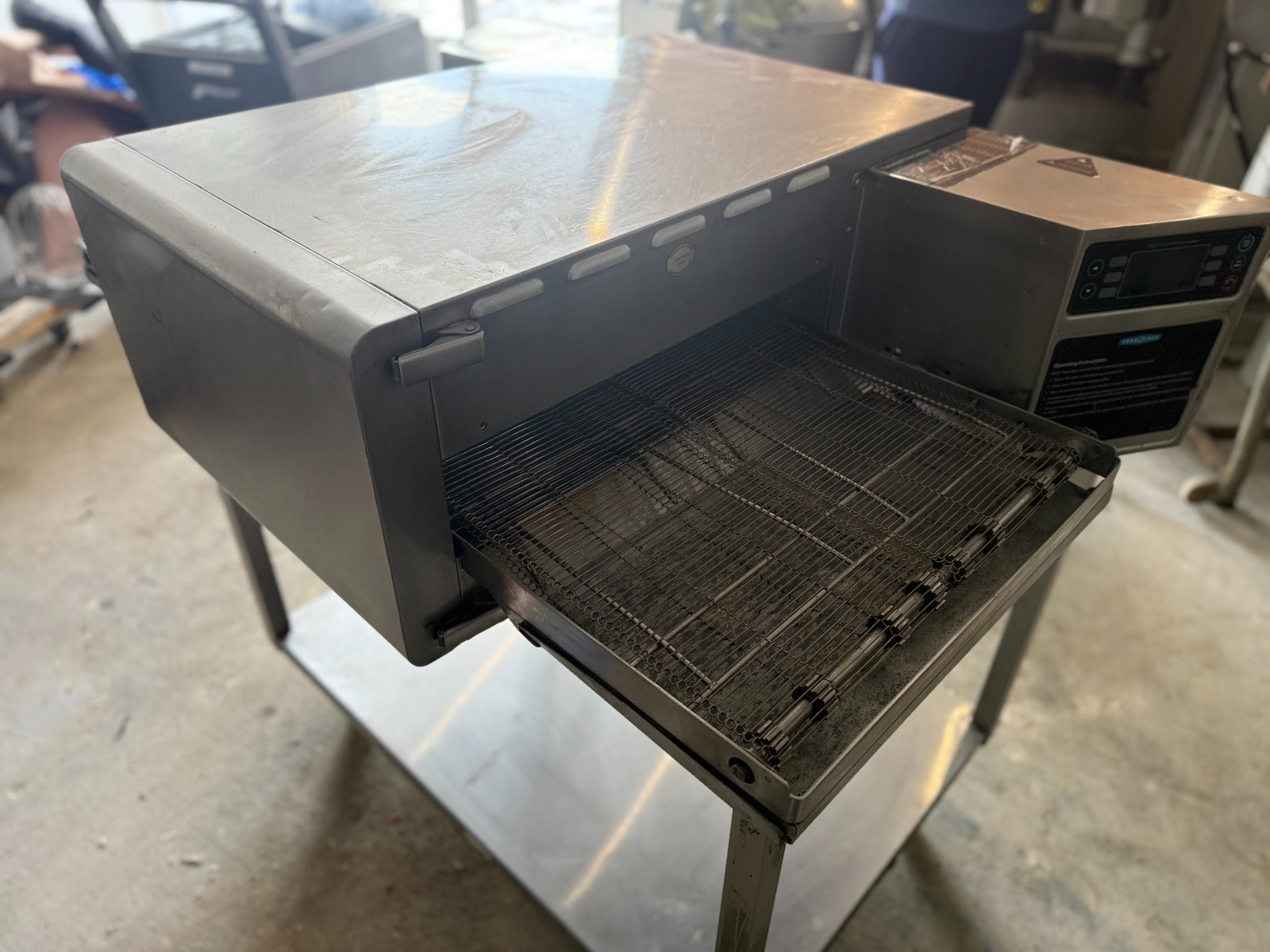 TurboChef HHC2020 48″ Electric Countertop Conveyor Oven, Split 10″ Belts,3 Phase