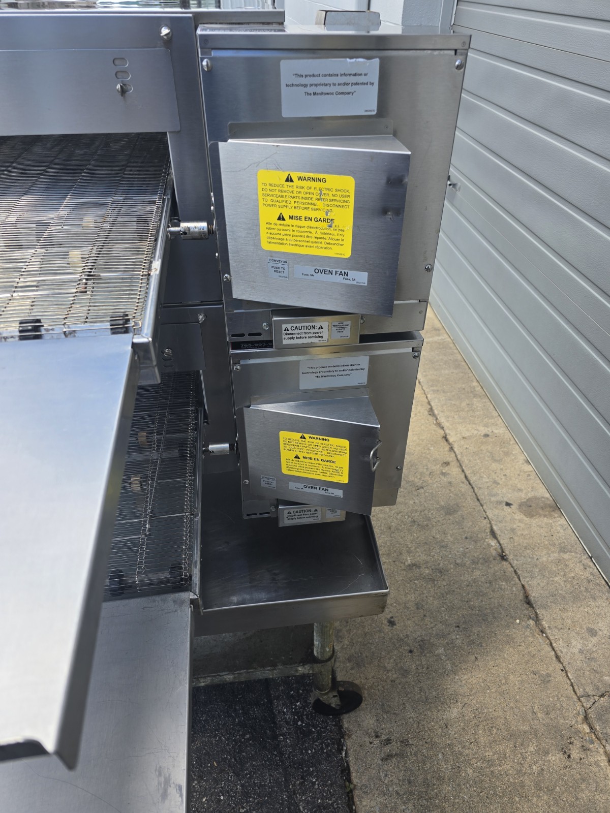 Lincoln Impinger Double 2501 Single Phase Electric Ventless Conveyor Pizza Oven