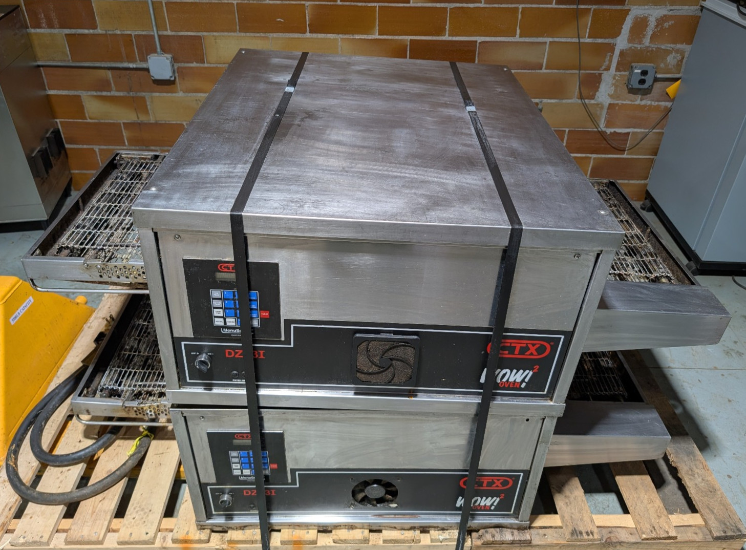 2018 Middleby Marshall CTX DZ33I WOW 2 Double Stack Electric Conveyor Oven 208V