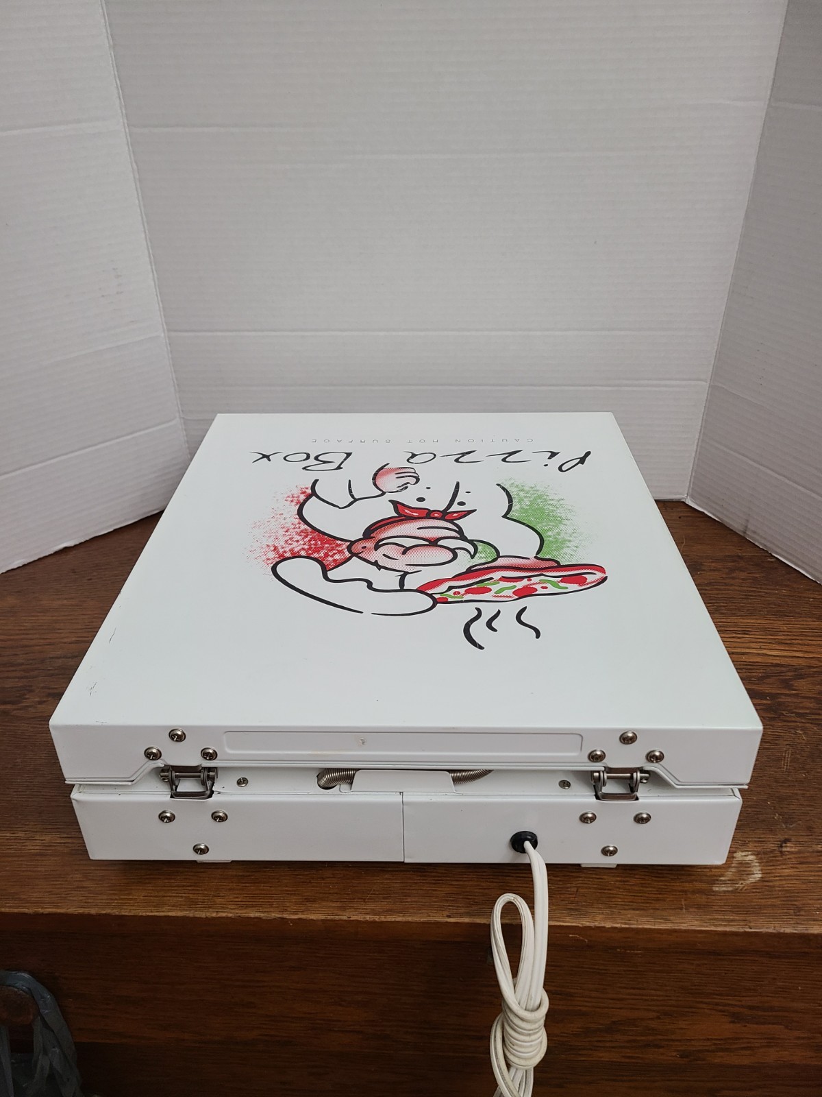 WORKS Cuizen Pizza Box Countertop Pizza Oven w/ 12″ Rotating Pan PIZ-4012
