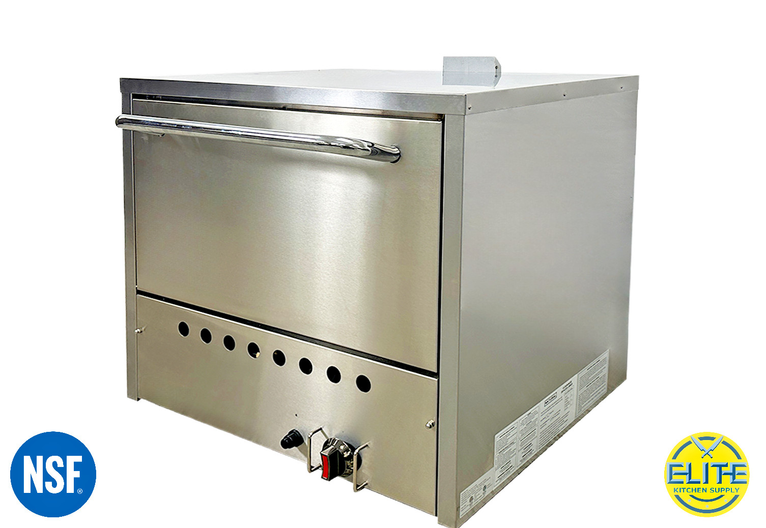 NSF New Commercial Double Deck Pizza Oven Natural Gas