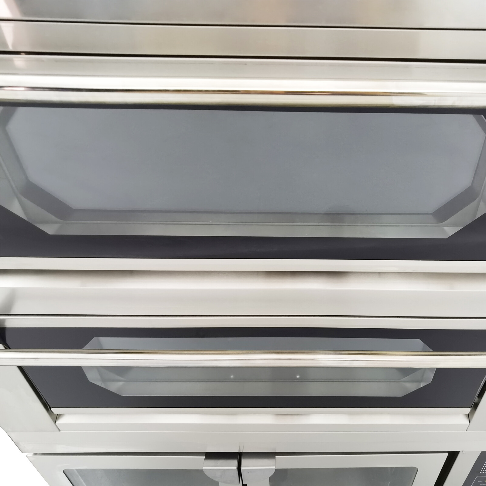 220V Commercial Pizza Oven Baking Oven With Bread Fermentation Box 3PH