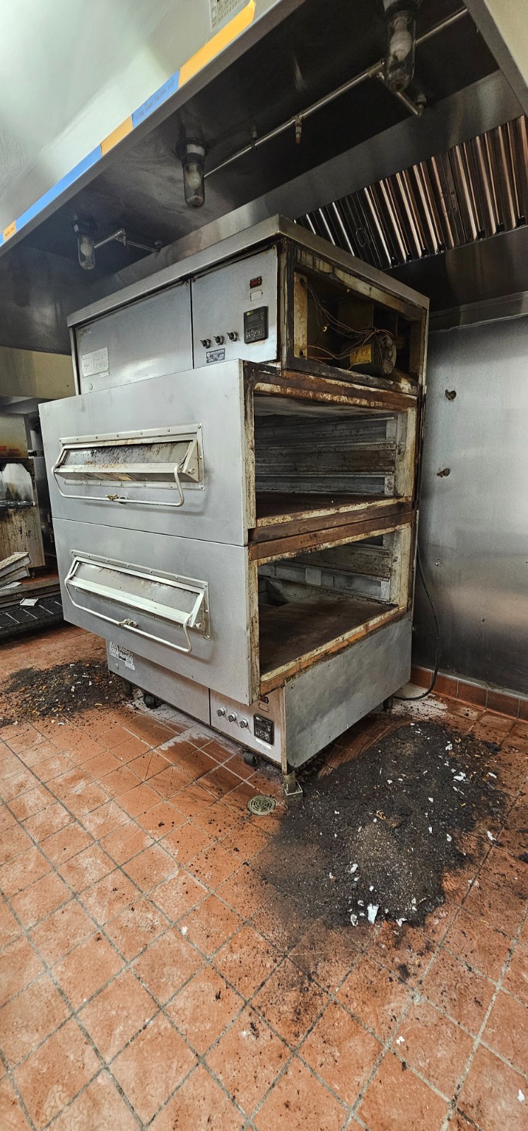 Pizza Oven Conveyor Middleby Marshall PS360 Double Stack Nat Gas Tested