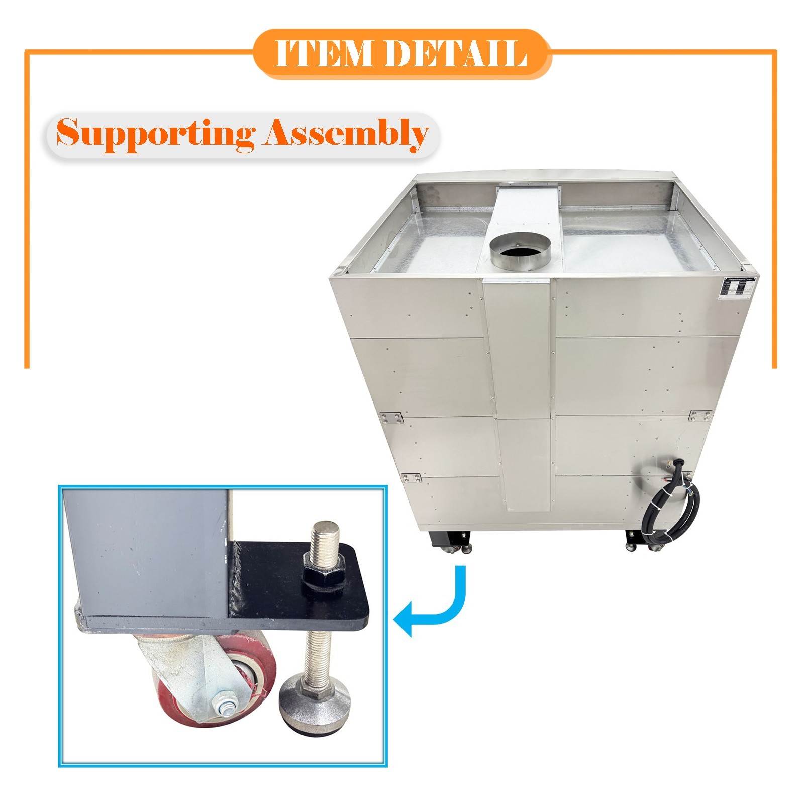 220V European Style Electric Pizza Oven 19.8KW Removable Electric Oven 3PH