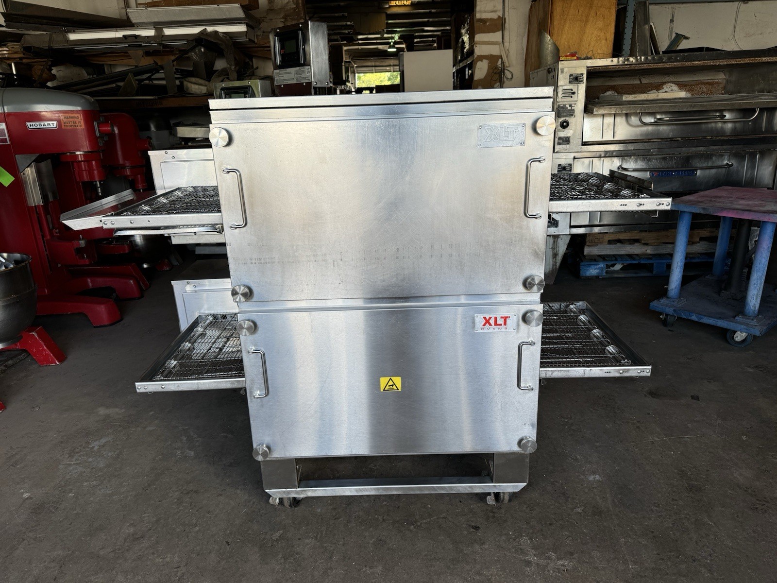 XLT Gas 23” Conveyor Pizza Oven Double Stack- Model X3G-2336- Tested Working