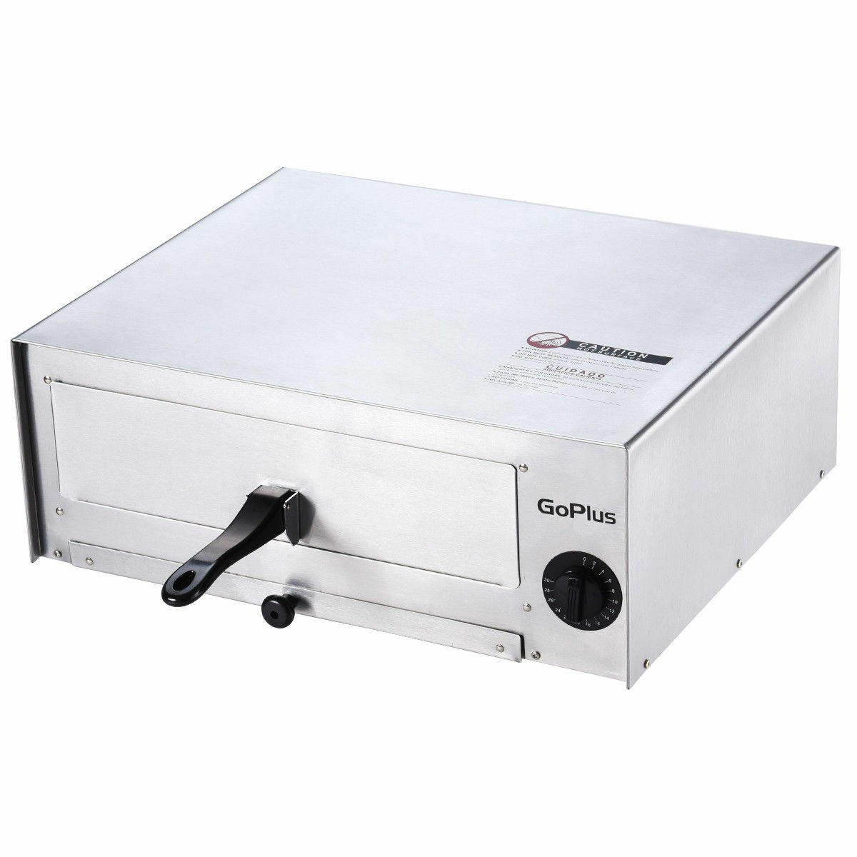 Home Kitchen Pizza Oven Stainless Steel Counter Top Snack Pan Bake