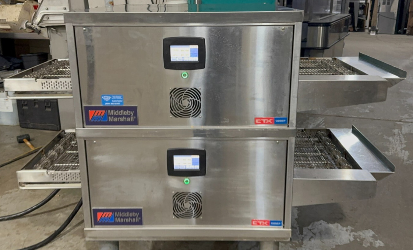 MIDDLEBY MARSHALL DOUBLE STACK CTX DZ33T ELECTRIC INFRARED CONVEYOR OVEN