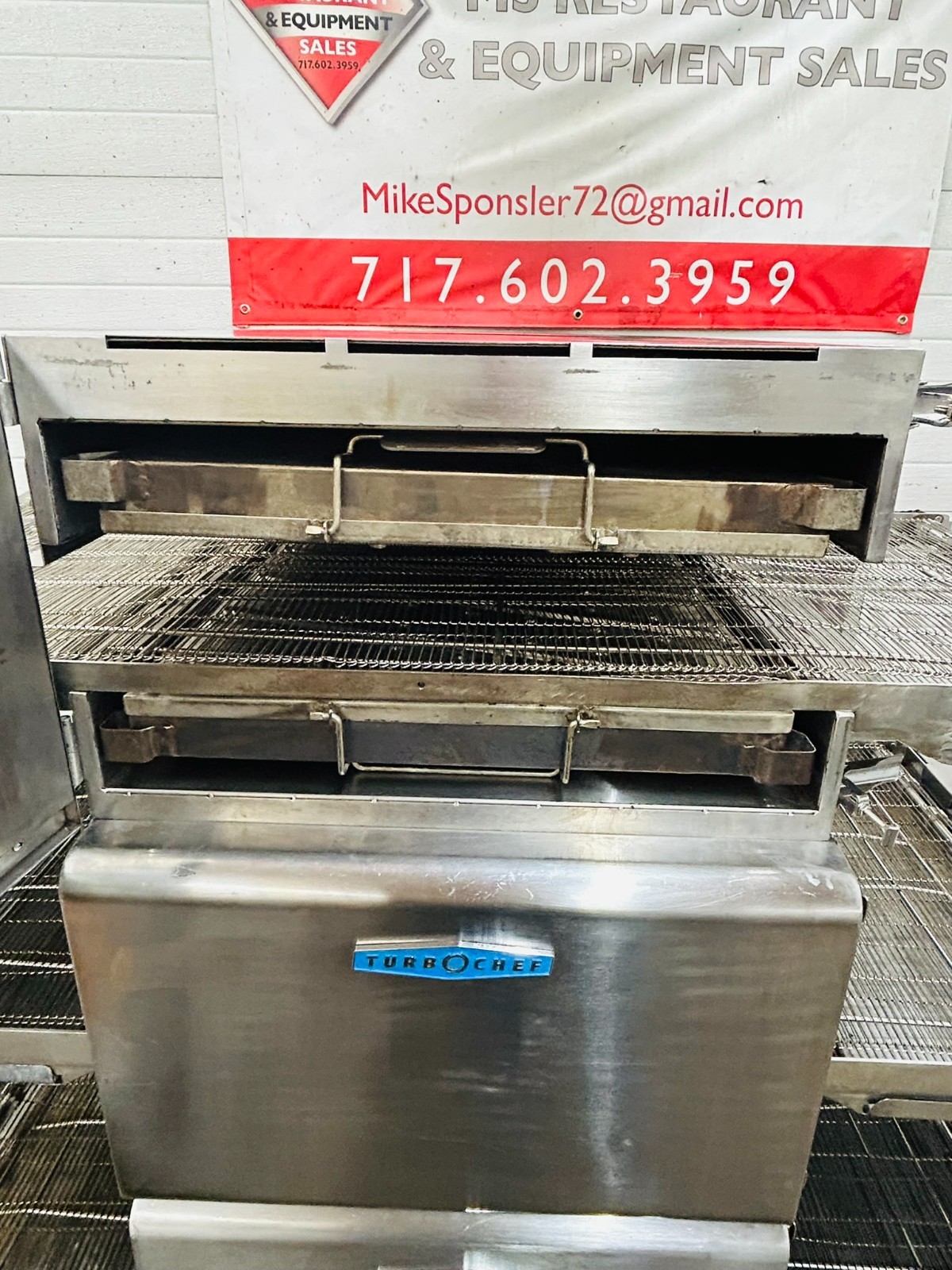 Turbochef HHC2020 Triple Stack High Speed Conveyor Pizza Ovens Fully Refurbished