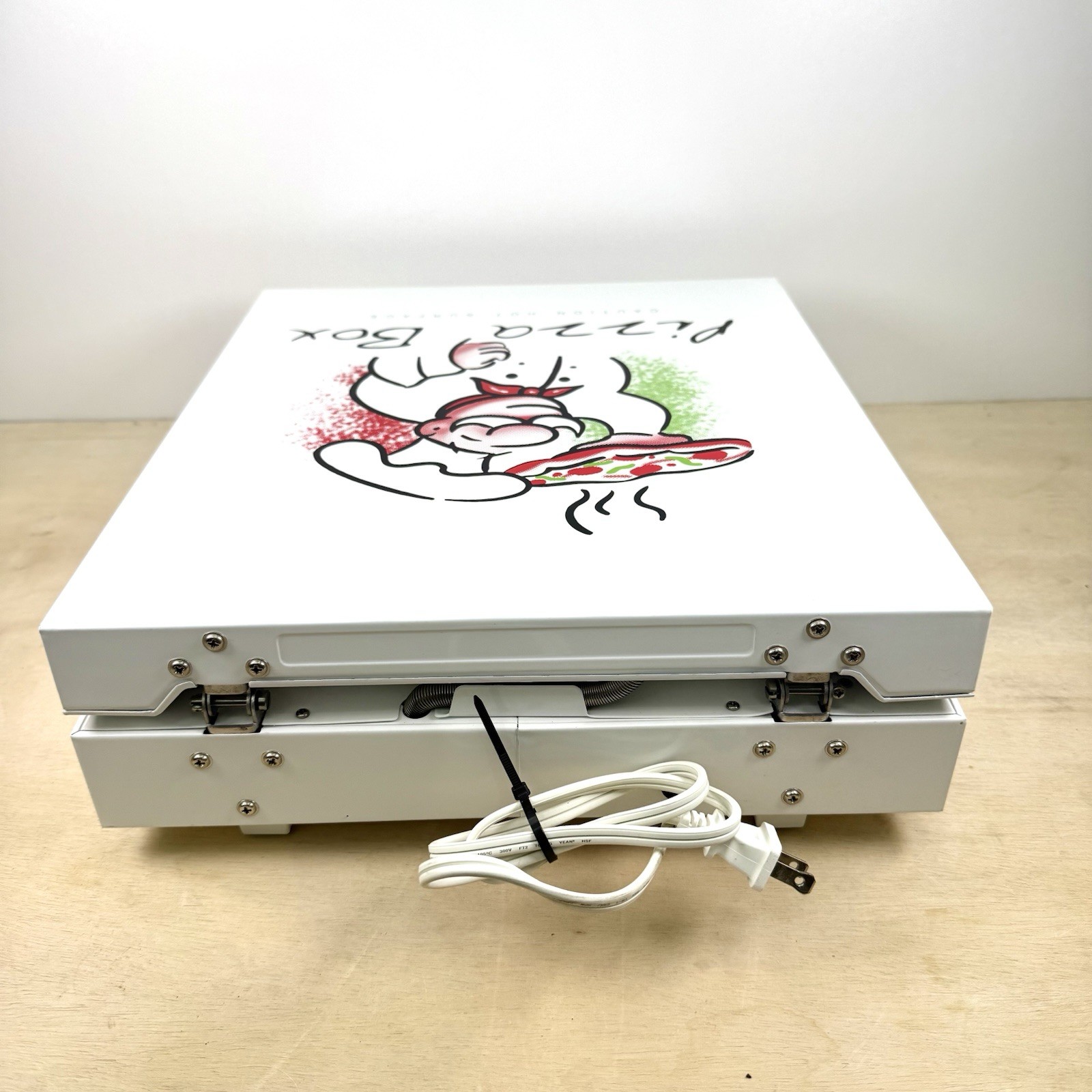 Cuizen Pizza Box Countertop Pizza Oven w/ 12″ Rotating Pan – NICE!
