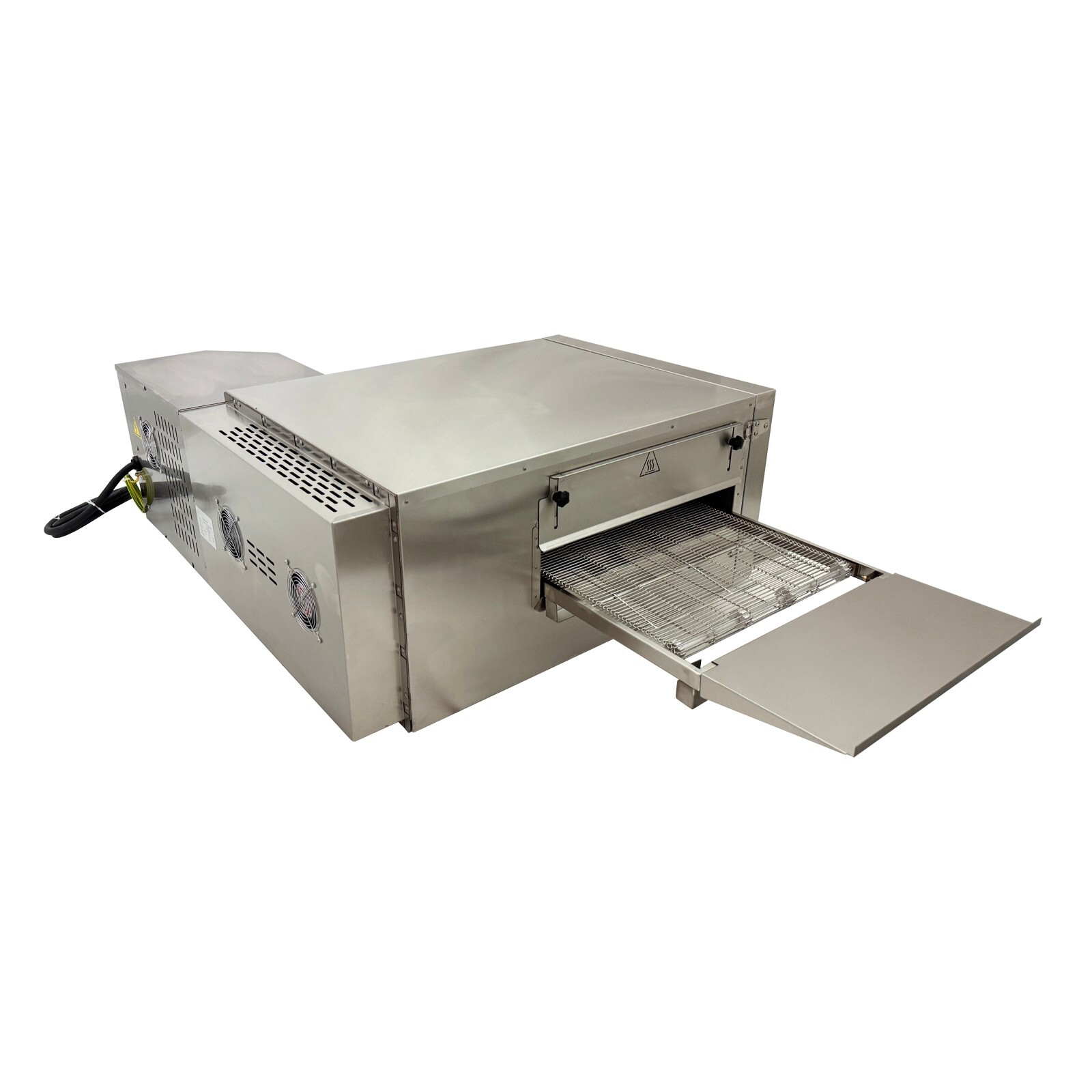 220V Electric Oven 18″ Pizza Oven Countertop Conveyor Stainless Steel Gas Stove