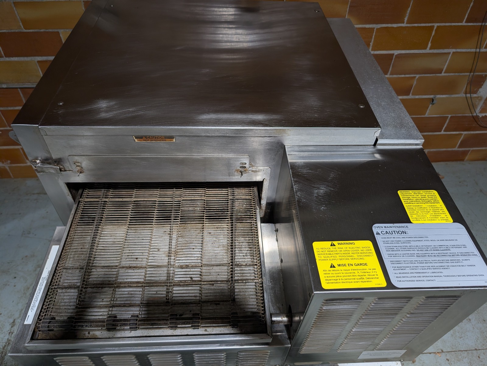 Lincoln 1132-0000-U-KF017 Impinger II Express Fast Bake Conveyor Pizza Oven