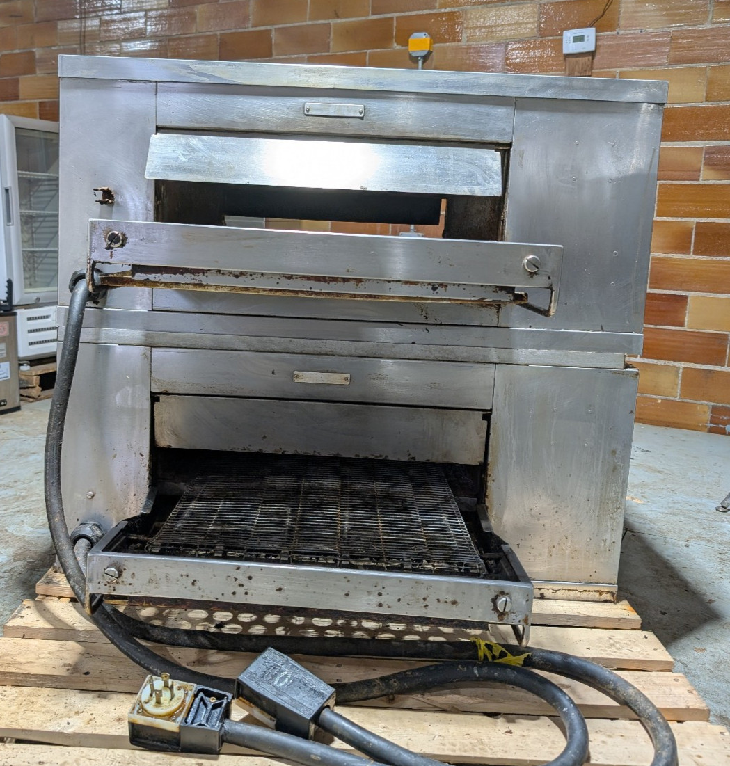 2018 Middleby Marshall CTX DZ33I WOW 2 Double Stack Electric Conveyor Oven 208V