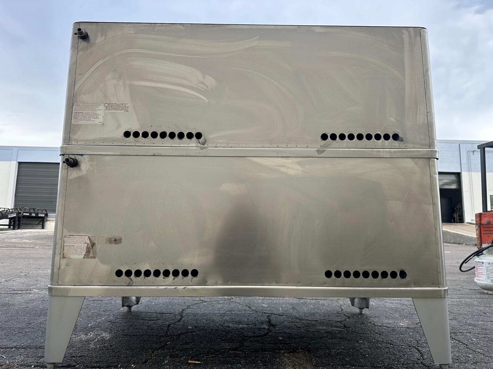 Pre-Owned Blodgett 961 Pizza oven double deck- Natural or Propane Gas