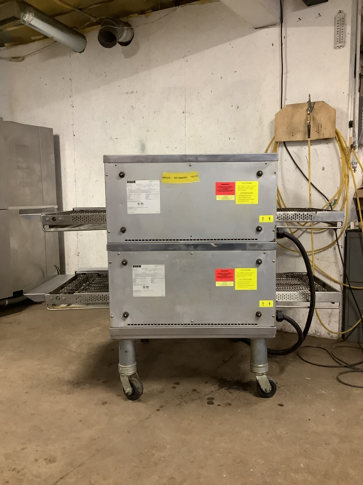 Pizza Oven Conveyor 2023 Middleby Marshall DZ33T Double Stack 208V 3PH TESTED