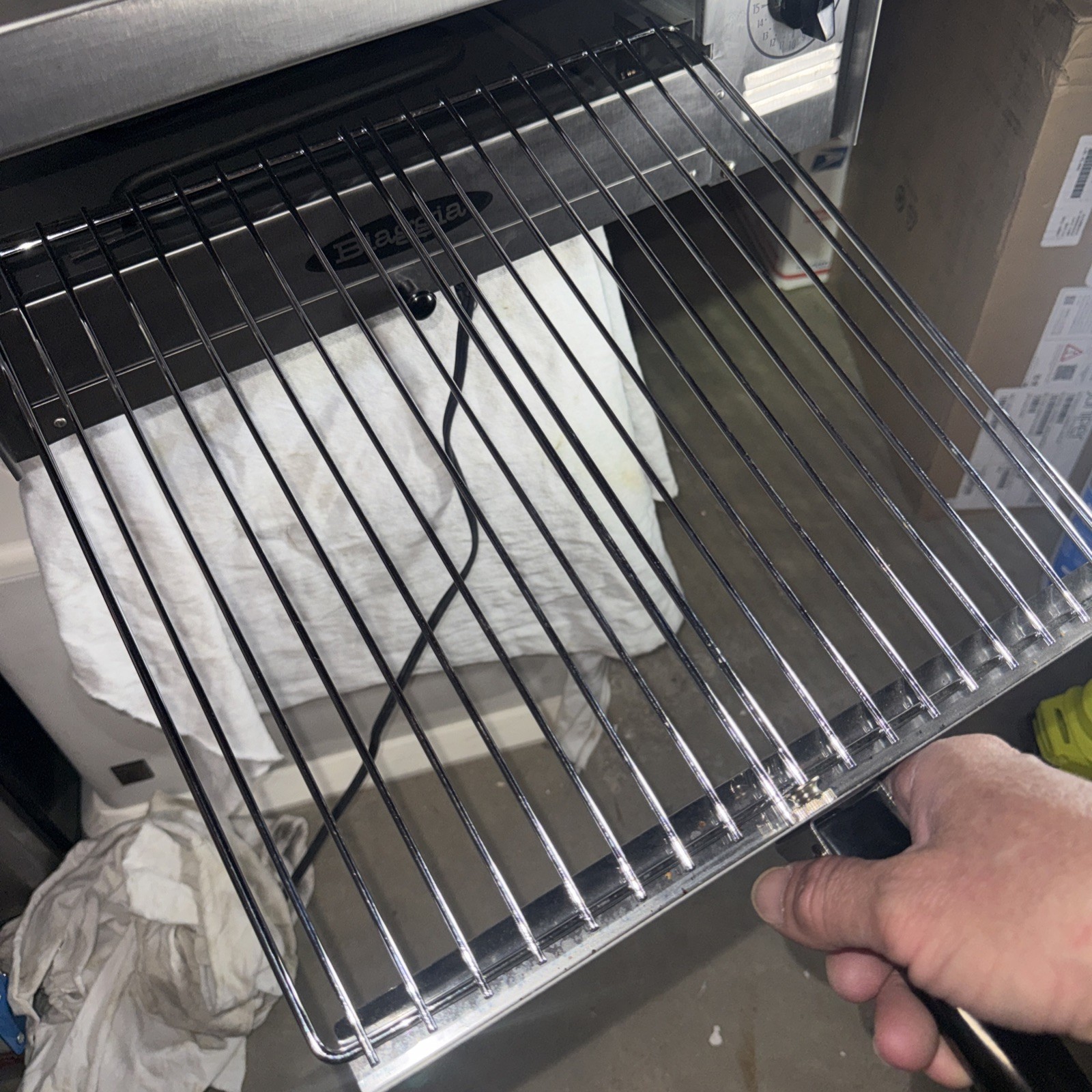 Commercial Countertop Pizza Oven | Stainless Steel Electric Pizza/Snack