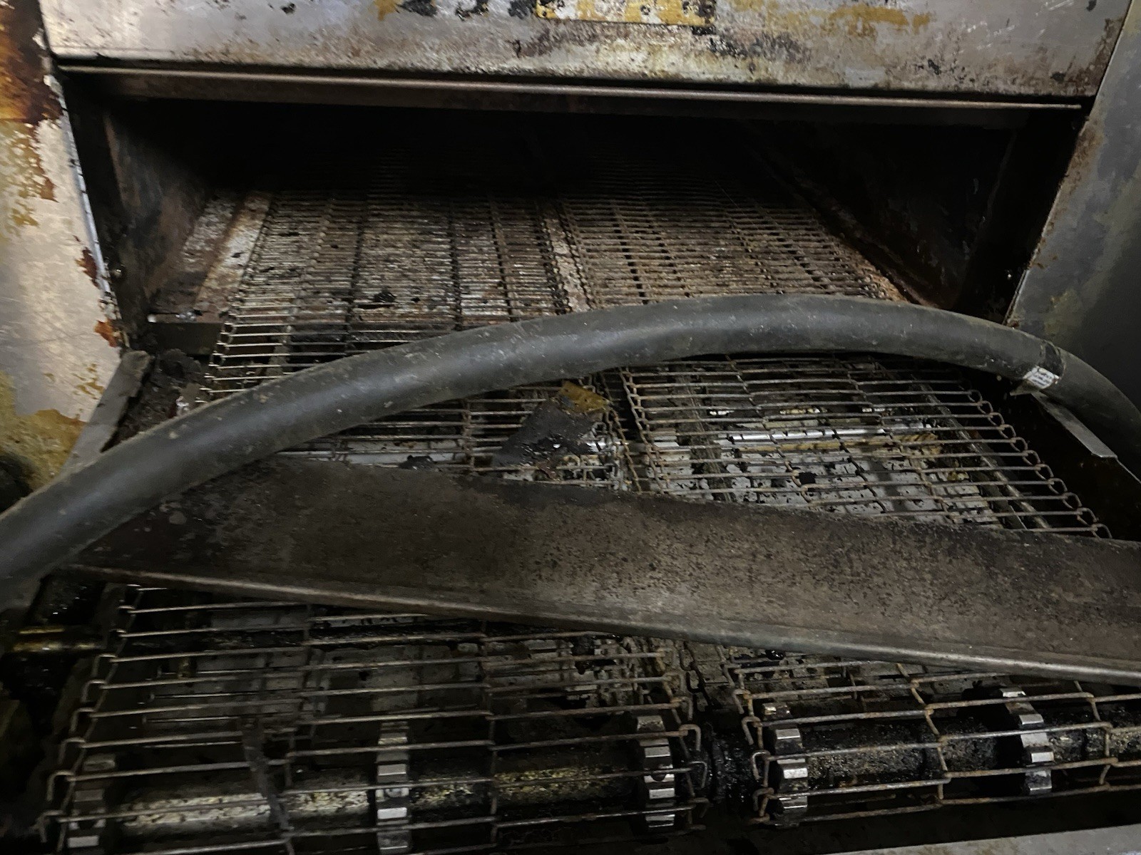 CTX Middleby Marshall DZ33I conveyor pizza double oven DIRTY