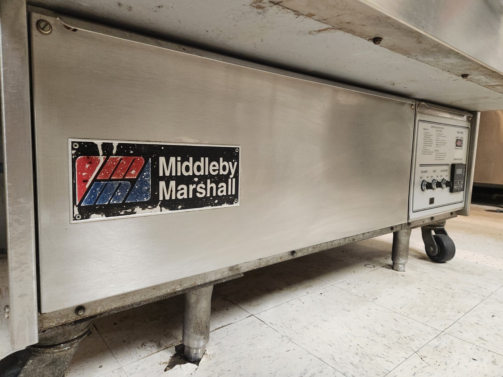 Middleby Marshall PS360 Doublestack Gas Pizza Oven Conveyor Belt