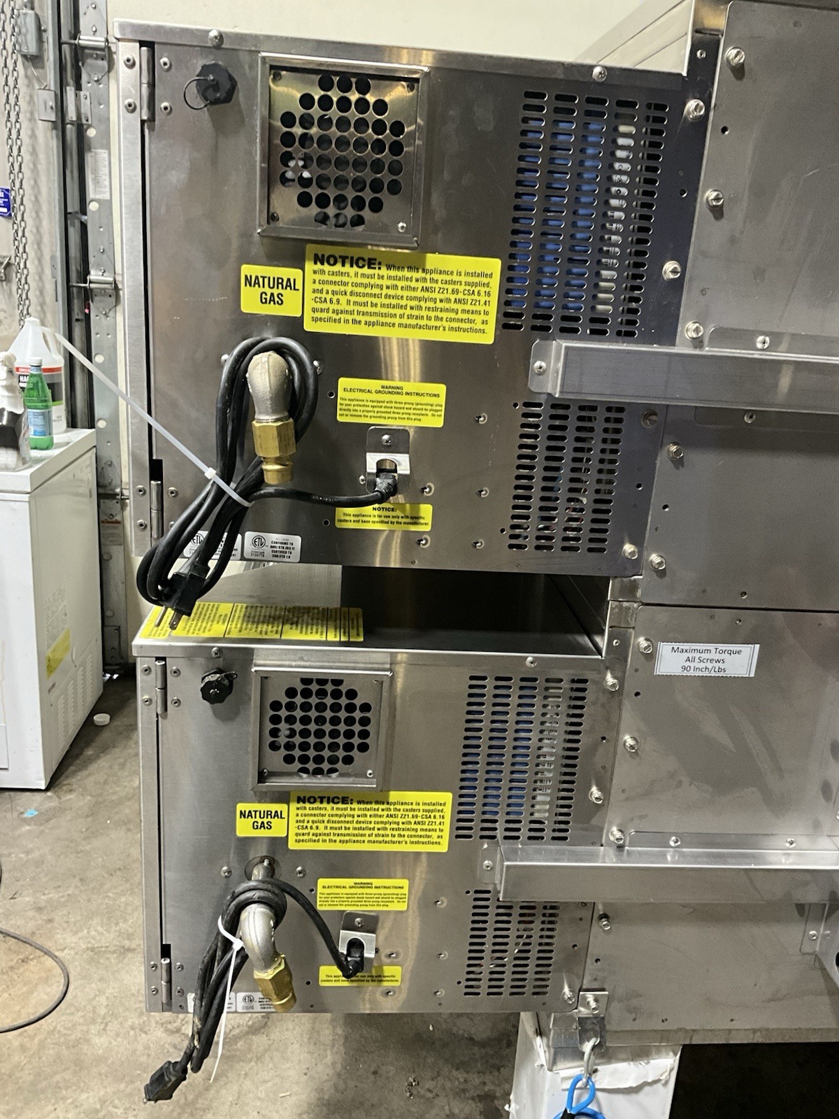 2019 EDGE 3240 Double Deck Conveyor Pizza Oven